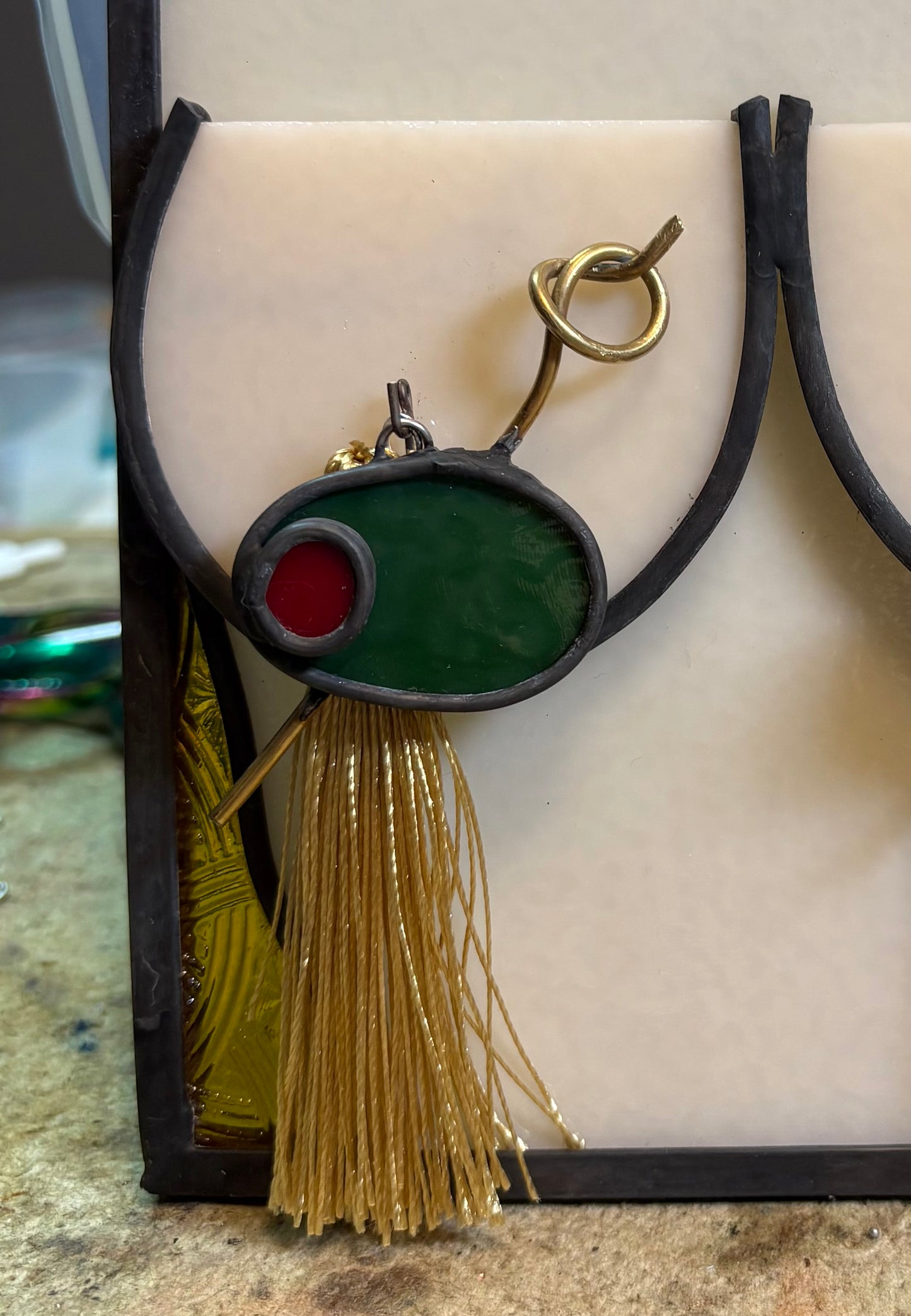 Single Olive charm