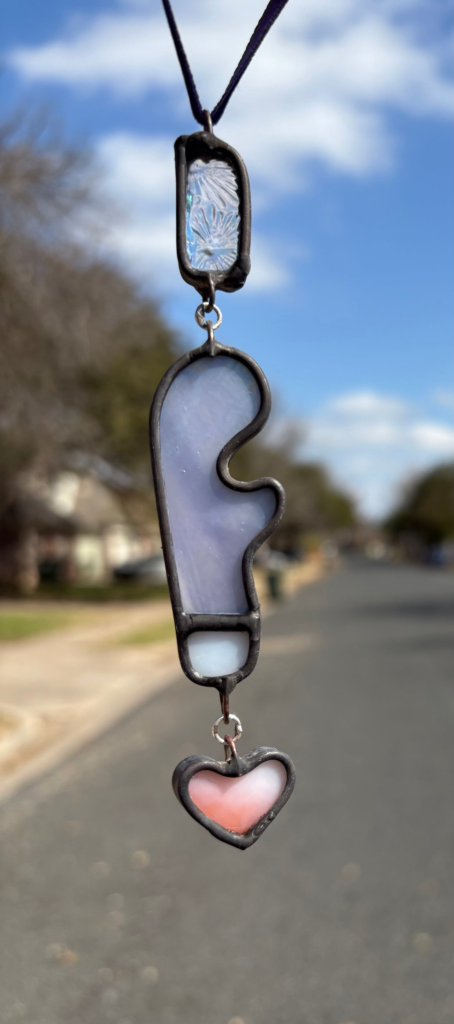 Mini Bunny Suncatcher (Purple)